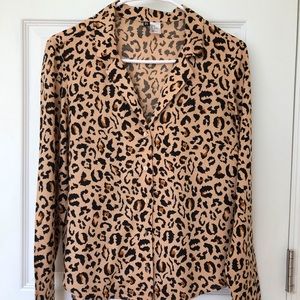 H&M Animal Print Shirt